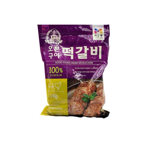 LF스퀘어 공식 온라인몰 [농협하나로마트] 오븐구이떡갈비(냉동) 1kg