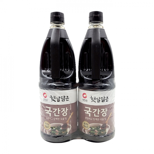 LF스퀘어 공식 온라인몰 [농협하나로마트] 햇살담은국간장1.7L*2(농협전용)