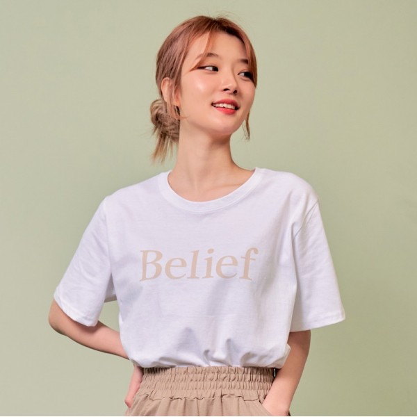 LF스퀘어 공식 온라인몰 [하프클럽/반에이크오]빌리프 티셔츠_OB05TSME33Z_P308034426