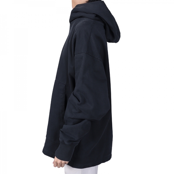 LF스퀘어 공식 온라인몰 아크네 스튜디오 22FW 남성 로고 후드티 블랙 BI0139 900 BLACK